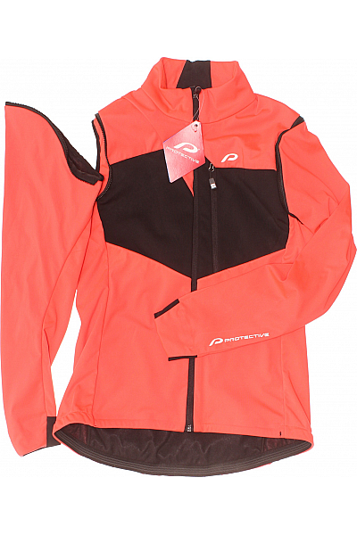 Dámská Bunda Oranžová Vel. 36