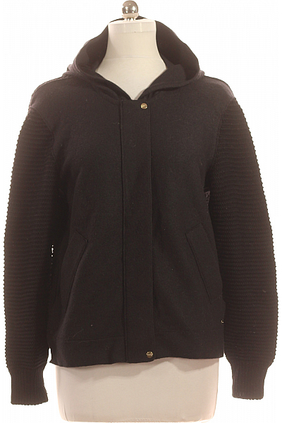 Dámský Svetr Vlněný Černý MARCCAIN Second Hand