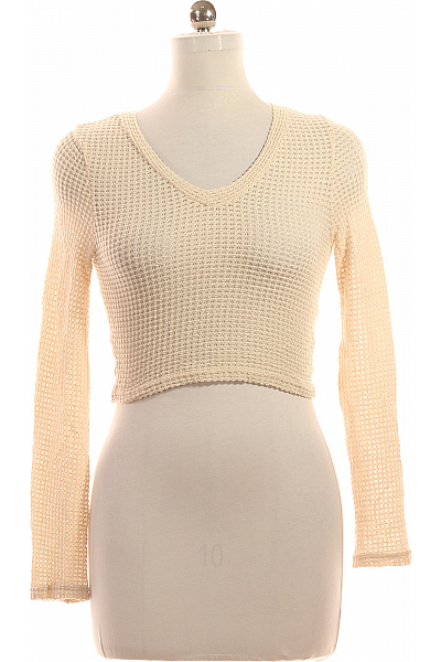 Dámský Svetr Béžový Shein Vel. M