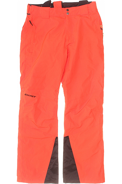 Pánské Lyžařské Kalhoty Oranžové Ziener Second hand Vel. 50