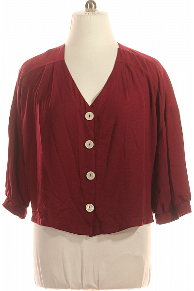 Letní Dámská Košile Vínová Primark Vel.  48