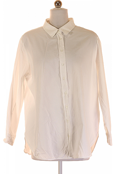 COMMA Společenská Dámská Košile Bílá Second hand Vel. 36
