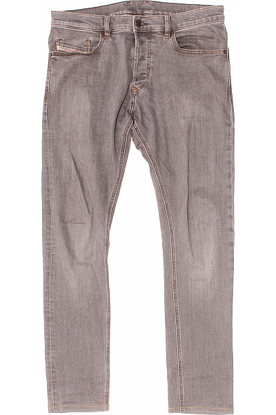 Pánské Rovné Džíny Šedé DIESEL Vel. W32