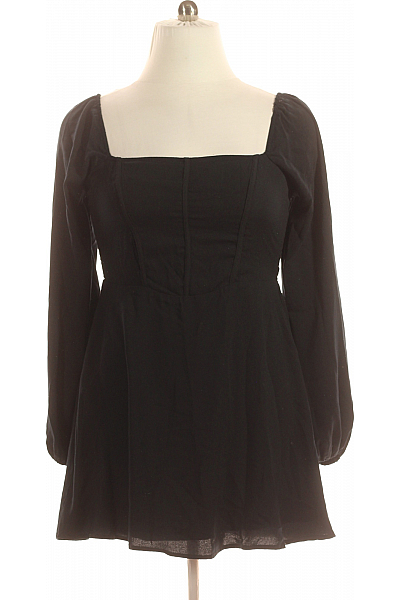  Halenka Jednobarevná Černá Hollister Second Hand Vel. L