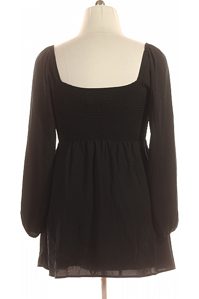  Halenka Jednobarevná Černá Hollister Second hand Vel. L