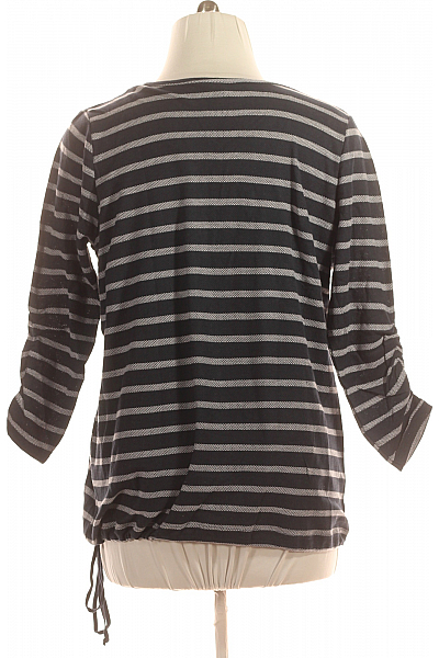 Dámské Tričko s Potiskem Modré Gina Benotti Second hand Vel. XL