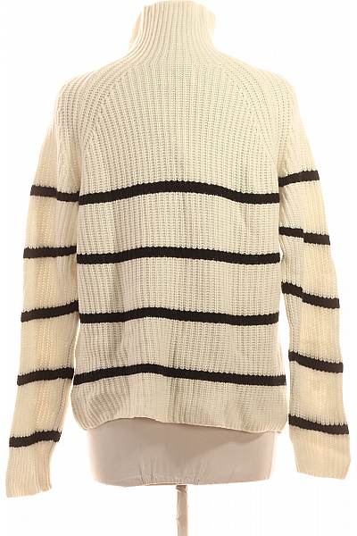 FYNCH-HATTON Dámský Svetr Vlněný Bílý Vel. M