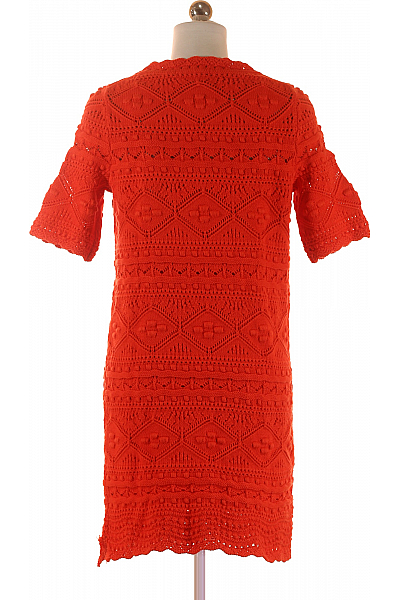  Šaty Pletené Červené BODEN Vel. 32