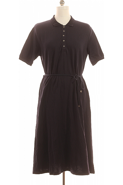 Páskové  Šaty Modré TOMMY HILFIGER