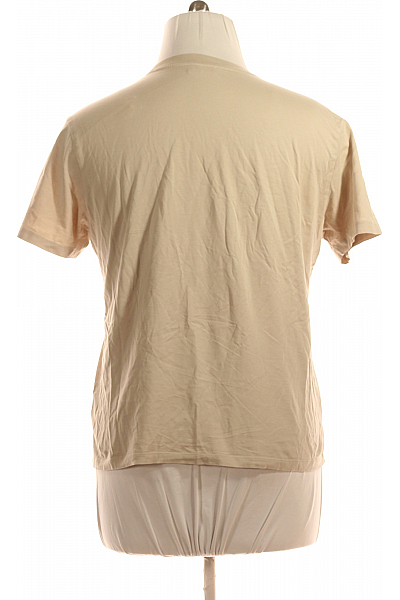 Van Laack Jednoduché Dámské Tričko Béžové Vel. L