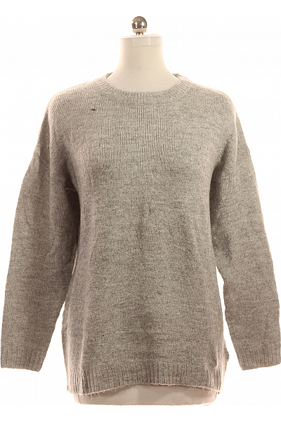 Dámský Pulovr Šedý Esmara Second Hand Vel. M