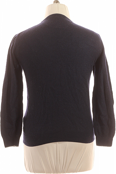 U.S.POLO ASSN. Dámský Svetr Vlněný Modrý Second hand Vel. XXL