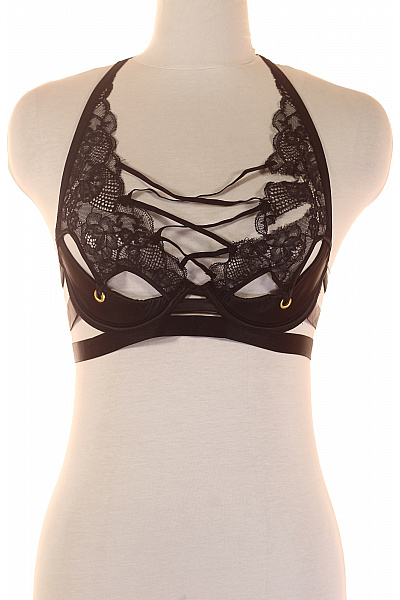 Hunkemoller Dámské Podprsenka Černá Second hand