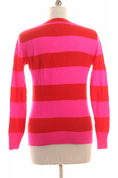 Dámský Pulovr Kašmírový Barevný Zwillingsherz Vel. M