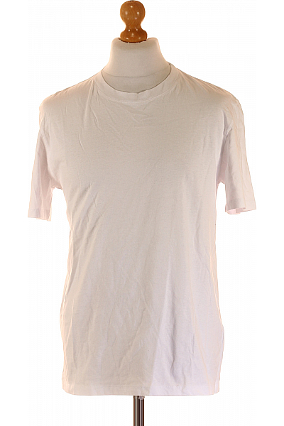 Jednoduché Pánské Tričko Bílé Maison Margiela