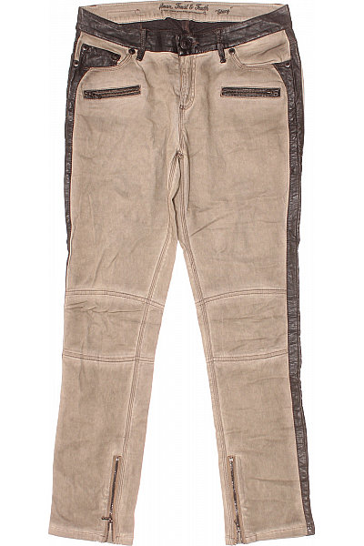 Amor,Trust & Truth Dámské Kalhoty Rovné Šedé Vel. 40/30 Amor,Trust & Truth Dámské Kalhoty Rovné Šedé Vel. 40/30