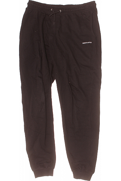 DEDICATED Pánské Tepláky Černé Vel. L