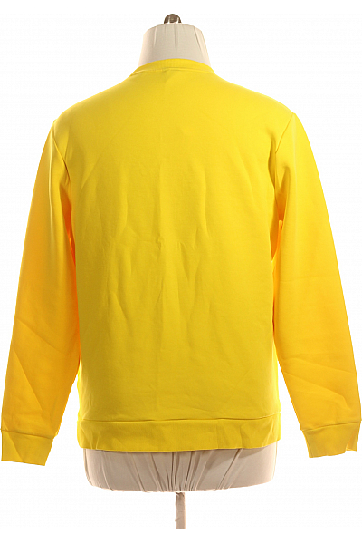 Pánská Mikina Bez Zapínání Žlutá Hugo Boss Vel. XL