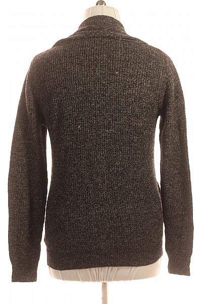 Pánský Cardigan Alpacový Šedý American Vintage Vel. L