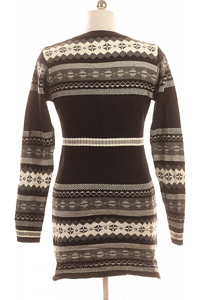 Šaty Černobílé Vel. 38