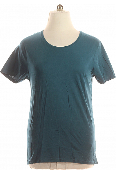 Jednoduché Pánské Tričko Modré Vel. XL