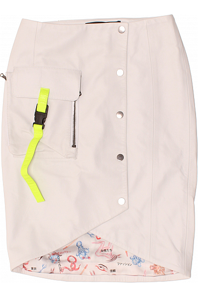 Balonová  Sukně Bílá Vel.  36