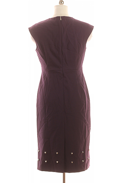 Hugo Boss  Šaty s Ozdobami Fialové Vel. 40
