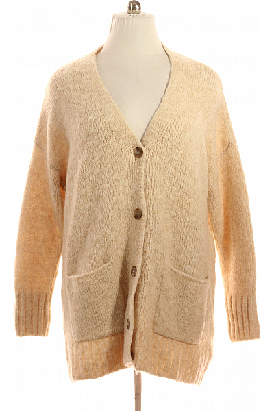 Hugo Boss Dámský Cardigan Vlněný Béžový Vel. L