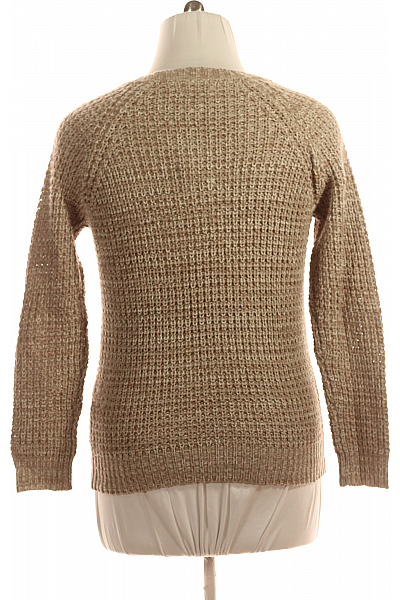 Dámský Pulovr Hnědý CLOCKHOUSE Second hand Vel. XL