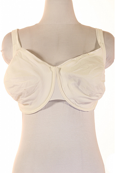 Hunkemoller Dámské Prádlo Podprsenka Hladká Bílá S Měkkými Košíčky Na Větší Poprsí Vel. 95g