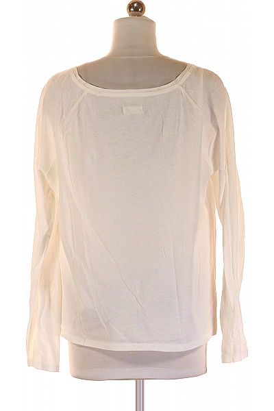 Jednoduché Dámské Tričko Bílé Marc O´Polo Vel. S