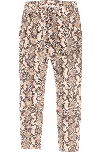 Dámské Kalhoty Rovné Barevné Vel. 38 Dámské Kalhoty Rovné Barevné Vel. 38