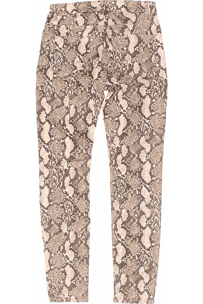 Dámské Kalhoty Rovné Barevné Vel. 38