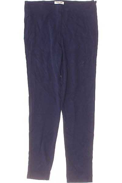 MAX&MOI Dámské Kalhoty Rovné Modré Vel. 42