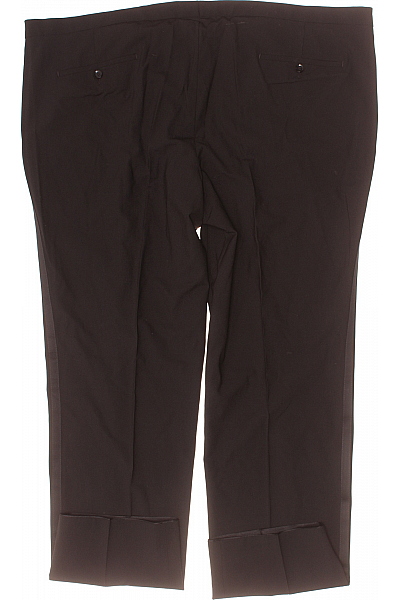 Pánský Společenský Oblek Vlněný Černý Second hand Vel. 64