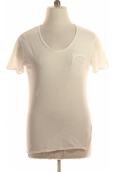 Key Largo Jednoduché Pánské Tričko Bílé Vel. M