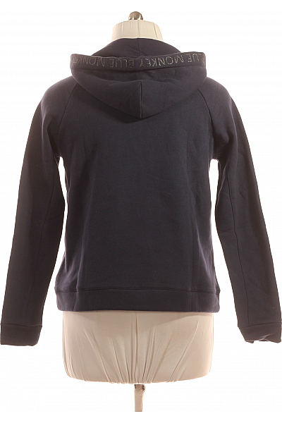 Dámská Mikina Bez Zapínání Modrá Blue Monkey Vel. L