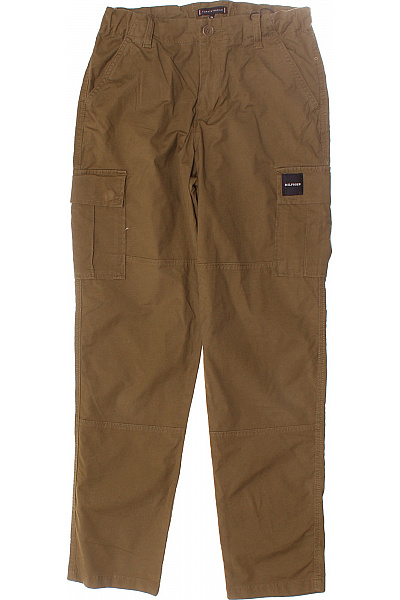 Dívčí Kalhoty Zelená TOMMY HILFIGER
