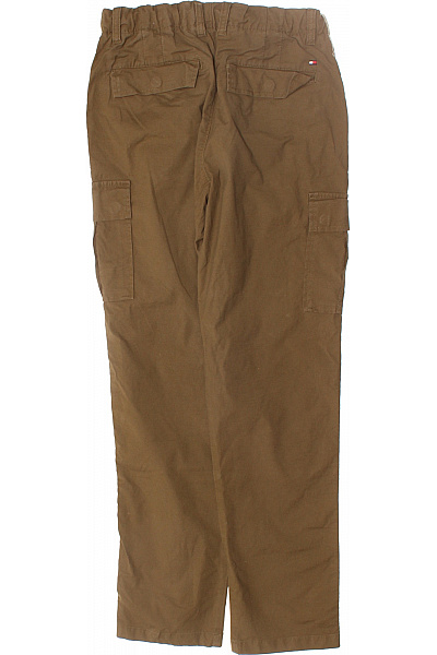 Dívčí Kalhoty Zelená TOMMY HILFIGER