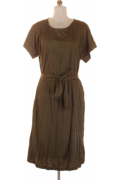 Páskové  Šaty Zelené Van Laack Vel. 36