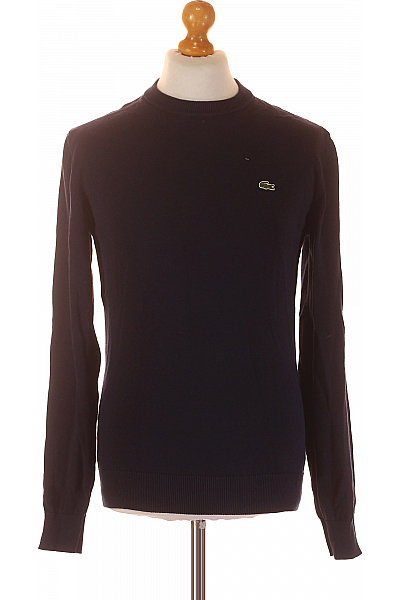 LACOSTE Pánský Svetr Modrý Vel. S