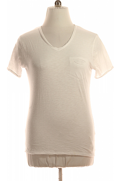 Pánské Tričko Bílé Key Largo Vel. M