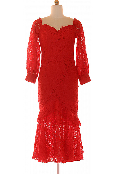 Šaty Červené Little Mistress Vel. 36