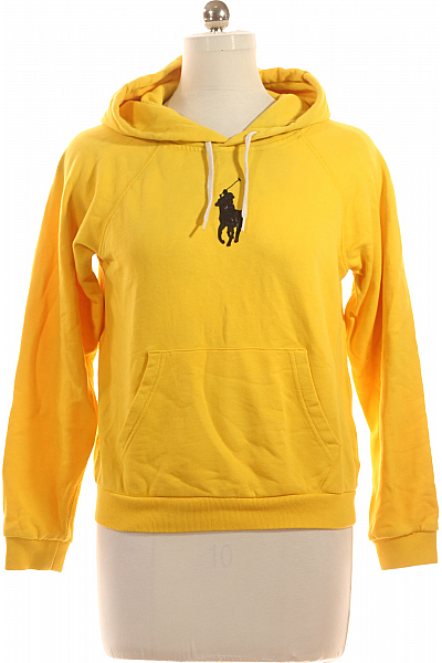 Ralph Lauren Dámská Mikina Bez Zapínání Žlutá Vel. M