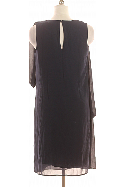 COMMA Společenské  Šaty Modré Second hand Vel. 40