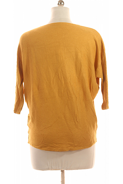 Dámské Tričko Žluté Second hand Vel.  40