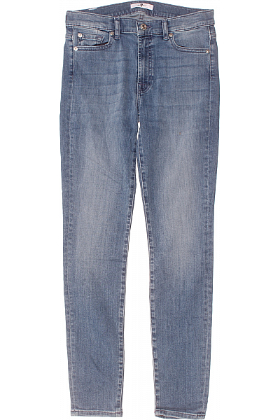 Dámské Džíny Modré 7 For All Mankind Vel. 28