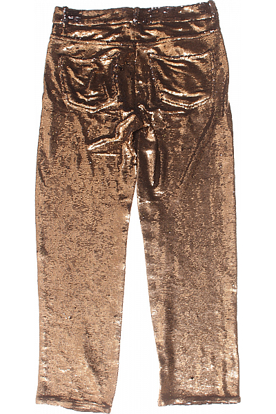 IRO Dámské Kalhoty Rovné Hnědé Vel. 40