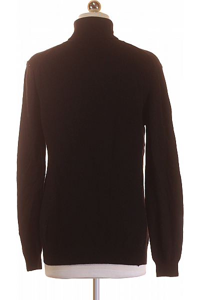 Dámský Svetr Vlněný Černý Second hand Vel. S