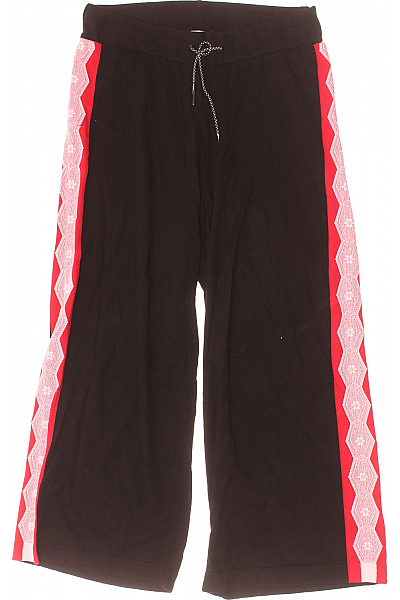 Dámské Kalhoty Rovné Černé DESIGUAL Vel. M